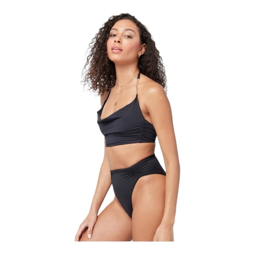 L*Space Voltaire Bikini Top - Black NWOT - Picture 8 of 9
